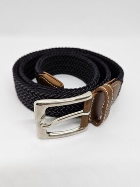 USG Women's Belt - Breezy Navy/Grey Stretch Belt 90cm